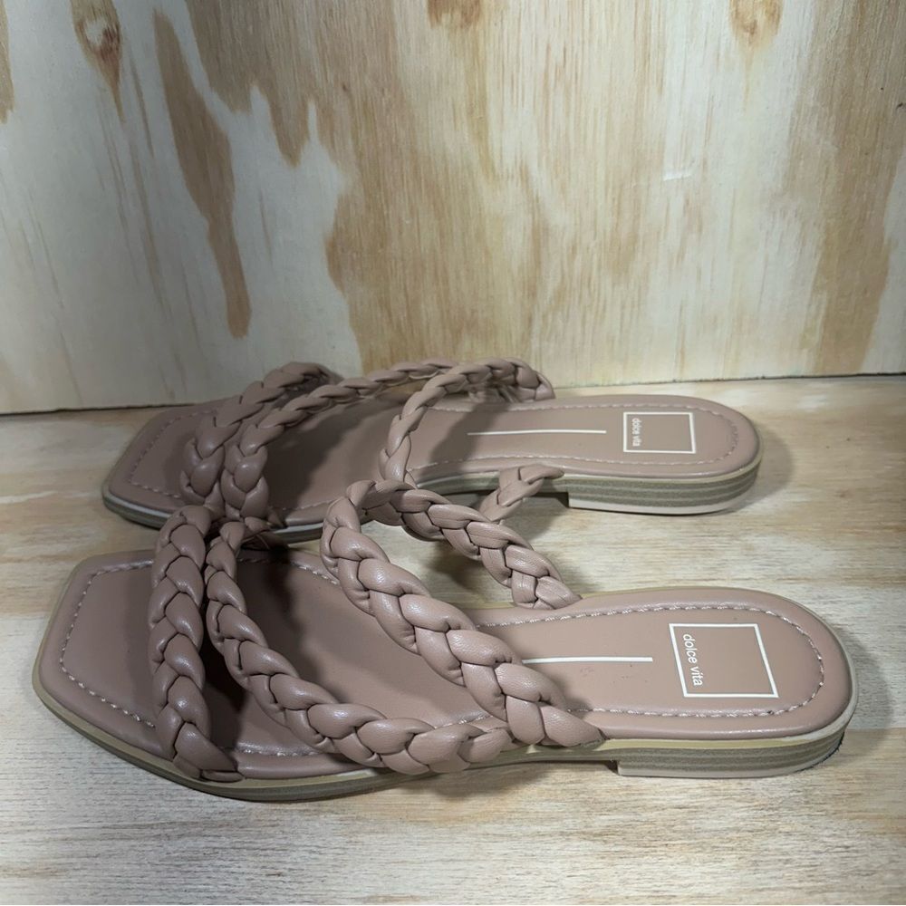 Dolce Vita Braided Tan Sandals Women’s Size 10